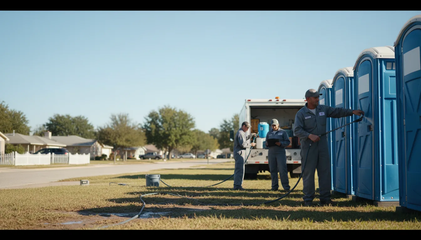 Long-Term Portable Toilet Rental in Pinon, NM near me